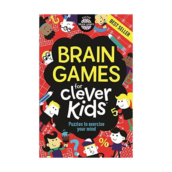 BRAIN GAMES FOR CLEVER KIDS [Paperback] Moore, Gareth - Book from Buster Books - Shop in Sri Lanka at Arcade.lk