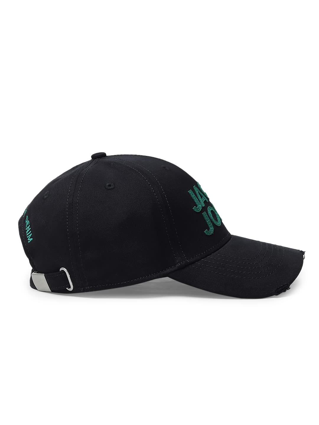 JACK & JONES Men's 100% Cotton JACLOGO COREBASEBALL Cap Black ONE