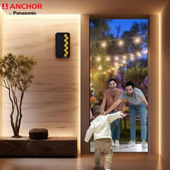 Anchor by Panasonic Dual Tone Doorbell | Calling Bell for Home | Door Bell for Office, School (38916)