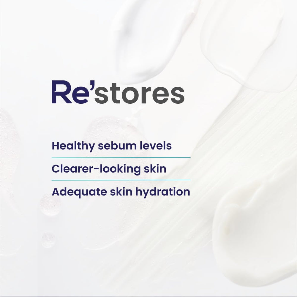 RE' EQUIL Oil Control Face Wash | Soap & Sulphate Free Face Wash with Zinc PCA | Controls Excessive Oil Production | For Oily Acne Prone Skin | 150 ml | Glammy.lk