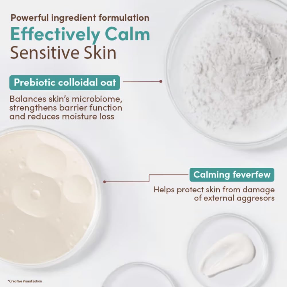 Aveeno Calm + Restore Nourishing Oat Cleanser 200 ml