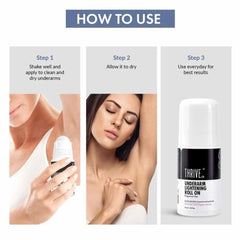 ThriveCo Underarm Lightening Roll-On with 5% AHA BHA, Tranexamic Acid & Retinol – 24H Odour Control, Brightens Underarms & Reduces Discolouration for Smooth & Even Skin, For Men & Women, 40 ml