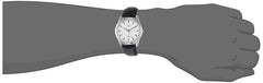 TIMEX Classics Analog Watch for Man with Silver Round Dial & Black Leather Strap Band Water Resistant Men's Wrist Watches - TW00ZR260E