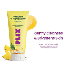 The Plant Fix Plix 5% Pineapple Foaming Facewash For Depigmentation,100ml | Cleanser For Skin Brightening & Even Toned Complexion | Free Of Sulphates, Paraben & Silicones