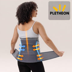 PLETHEON 3 In 1 Postpartum Belly Band Post Pregnancy Abdominal Belt For Women After Birth Belly/Waist/Pelvis Wrap Postnatal Shapewear, (Fit from 30 Inch to 46 Inches of waist) (Gray)
