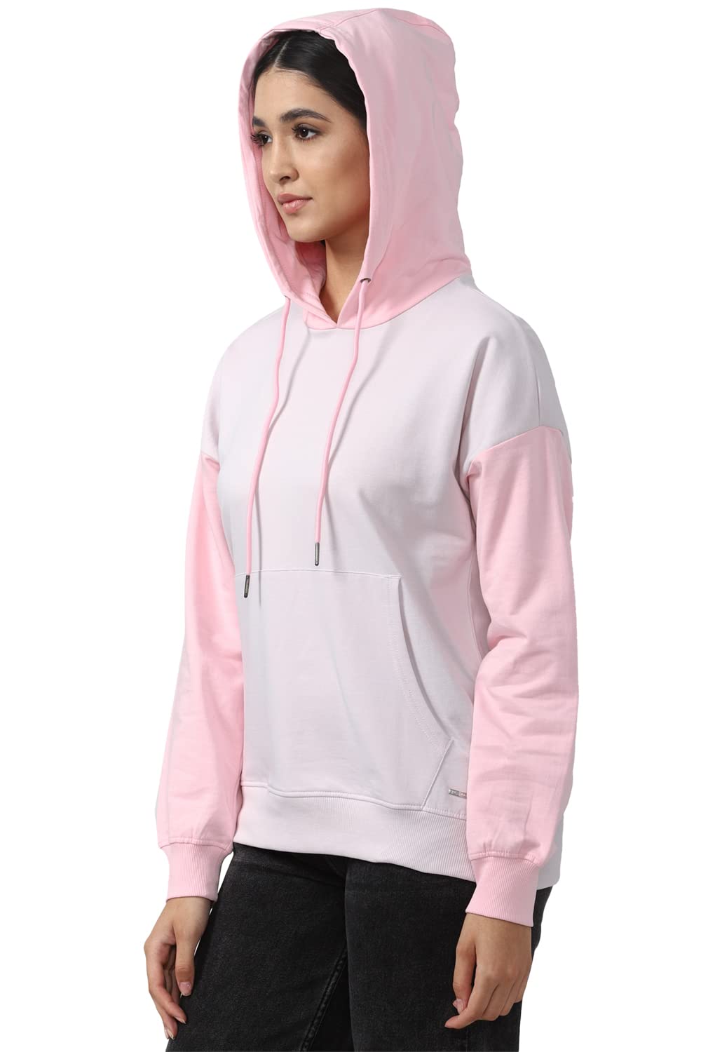 Van Heusen Women's Polycotton Hooded Neck Sweatshirt