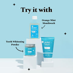 Perfora Teeth Whitening Toothpaste For Stain Removal - 150 g | Fluoride & SLS Free Tooth Paste For Adult & Kids | N-Ha For Teeth Remineralisation & Oral Care | No Artificial Sweetners