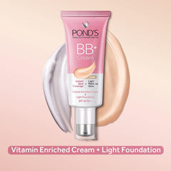 POND'S BB+ Cream|| Instant Spot Coverage + Light Make-up Glow | Ivory 30g