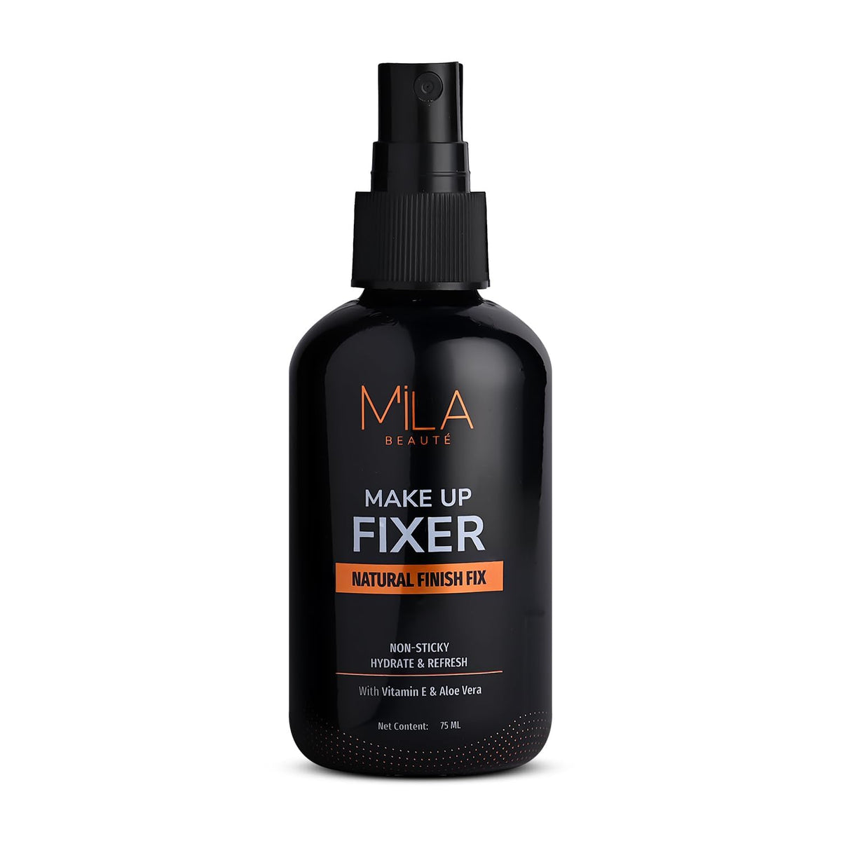 Mila Beauté Makeup Fixer I Smooth Matt Finish I Non Sticky & Long Lasting I Hydrating with Aloe Vera and Vitamin E | 75ml