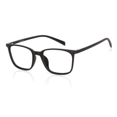 LENSKART BLU | Zero Power Blue Cut Computer Glasses | Anti Glare, Lightweight & Blocks Harmful Rays | UV Protection Specs | Men & Women | Medium | LB E13526