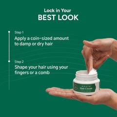Arata Styling Hair Cream (100 GM) | For All Hair Types | Boosts Moisture | Reduces Frizz & Tames Flyaways | Adds Soft Hold and Control