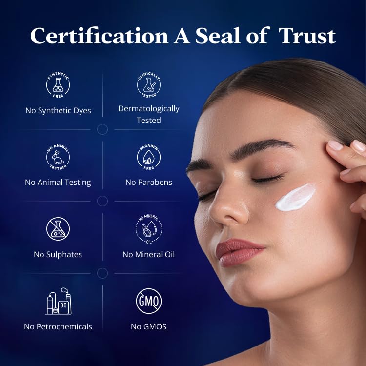 Viah Anti Aging Face Moisturiser Night Cream Women | High Performance Age Wrinkle Cream Women | Moisturiser for Pigmentation Control & Glowing Skin | Boosts Collagen, Deep Hydration|White Truffle-50Ml