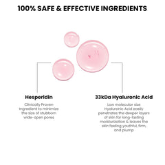 ThriveCo Pore-Minimizing Ultimate Toner | Clinically Proven | 36% Pore Reduction in 8 Weeks | Hydrating Face Toner for Glowing & Firm Skin | Hesperidin & Hyaluronic Acid | Men & Women | 100ml