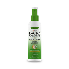Lacto Calamine Face Toner With Cucumber | 120ml | Deep Pore Cleansing | Open Pores Tightening with Green Tea & 2% Niacinamide For Cool & Hydrated Skin | No Sulphate, Alcohol, Parabens