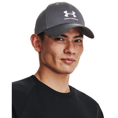 Under Armour Mens Essential Low Lockup Cap Gray One Size