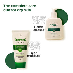 Elovera Moisturising Cream 75g | For Dry Skin | with Aloe Vera & Vitamin E | Protects, Nourishes and Repairs Skin | Paraben Free | Fragrance Free