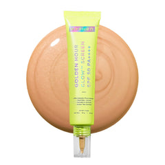 Hyphen Golden Hour Glow Sunscreen Spf 50 Pa++++ Dewy Glow & Bright Skin| Vitamin C Rich-10% Kakadu Plum & Peptides | 40G