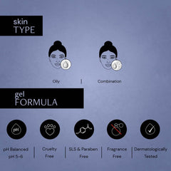 Deconstruct Oil-Free Moisturizer | Non Sticky, Lightweight, Non-Comedogenic & Fast-Absorbing | Tested for 72H Hydration | For Oily, Acne-Prone & Sensitive Skin |50g