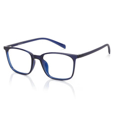 LENSKART BLU | Zero Power Blue Cut Computer Glasses | Gaming Glasses | Anti Glare, Lightweight & Blocks Harmful Rays | UV Protection Specs | Men & Women | Medium | LB E13526