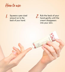 The Love Co Shades of Love Hand Cream | Hydrating, Quick-Absorbing, Non-Sticky & Lightweight | Heals and Smoothens Dry Hands and Cuticles - 30ml