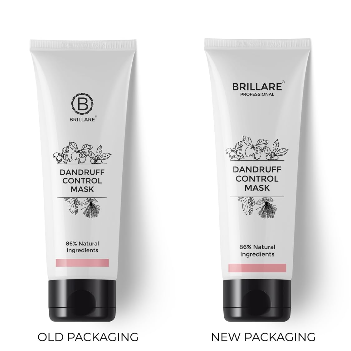 Brillare Professional Dandruff Control Mask With Salicylic Acid Hair Mask for Dandruff and Itchy Scalp | Relieves Scalp Irritation & Itchiness | Controls Oil & Sebum