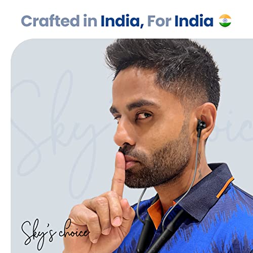 Boult Audio YCharge Wireless in Ear Bluetooth Earphones with 12H Playtime, Type-C Fast Charging, Pro+ Calling Mic, 12mm Bass Drivers, IPX5 Neckband (Blue) - Electronics from Boult - Shop in Sri Lanka at Arcade.lk