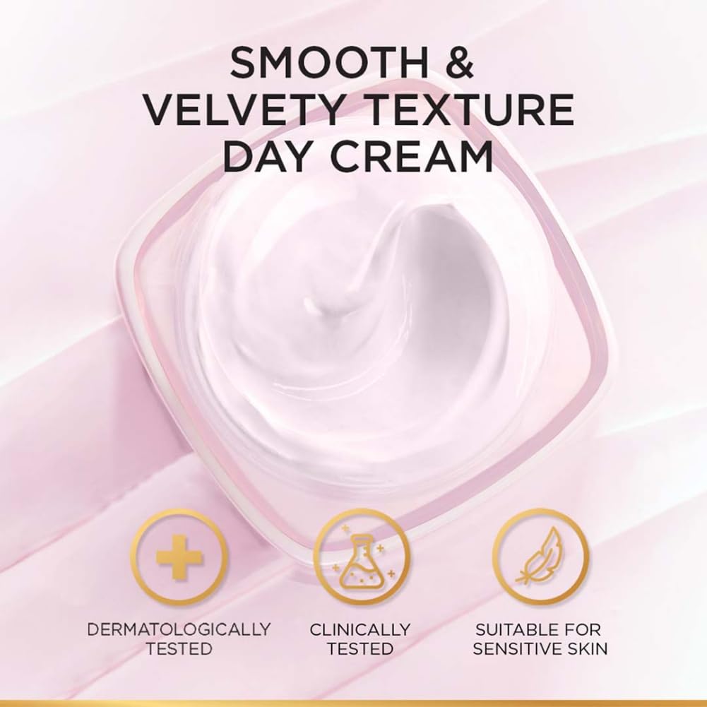 L'Oreal Paris Glycolic Bright Glowing Day Cream, Overnight Brightening Cream, Glycolic Acid in Gel-Like Cream Texture, that Visbily Minimizes Spots & Reveals Glowing skin, 15ml