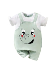 CUTIECRAZE Baby Boy Dungaree | Cute & Comfortable Dungaree Set for Baby Boys (DDBR 21–23)