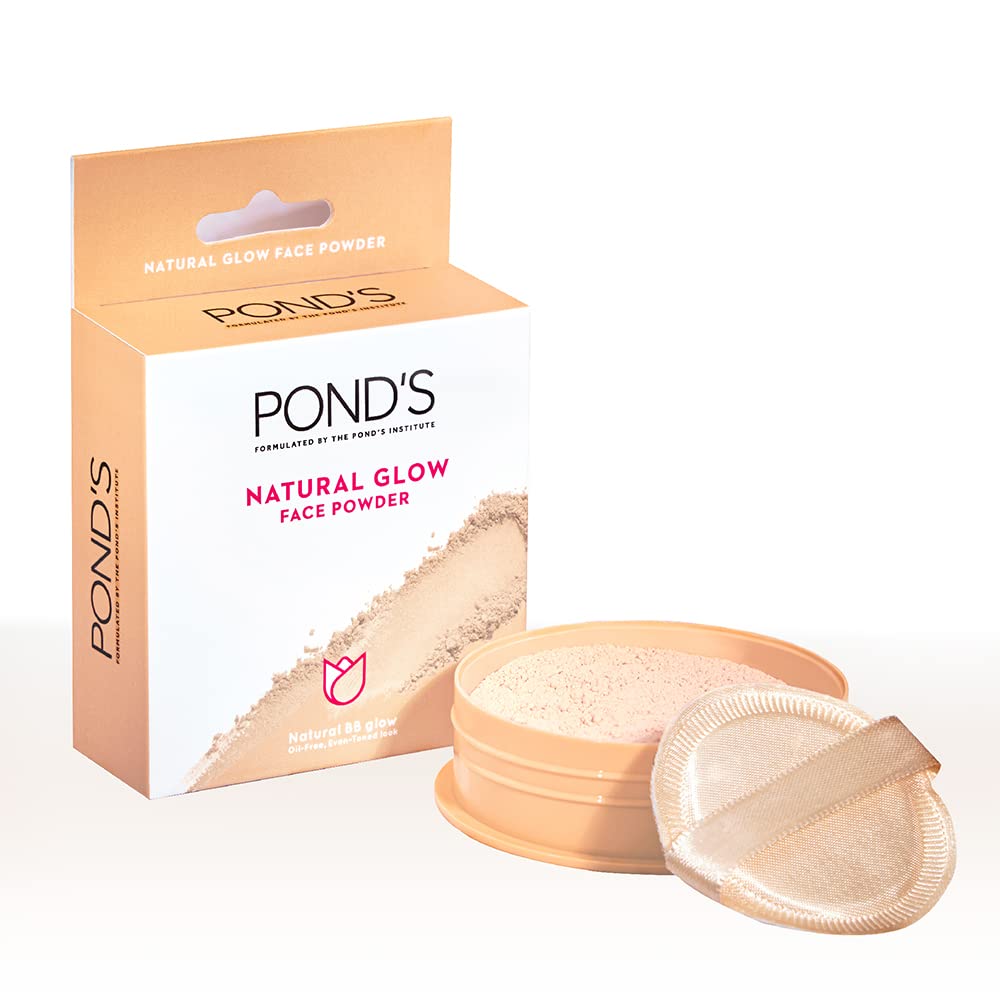 POND's Natural Glow Face Matte Powder For Normal Skin, Bb Glow - 30G, Pink - Beauty from POND'S - Shop in Sri Lanka at Arcade.lk