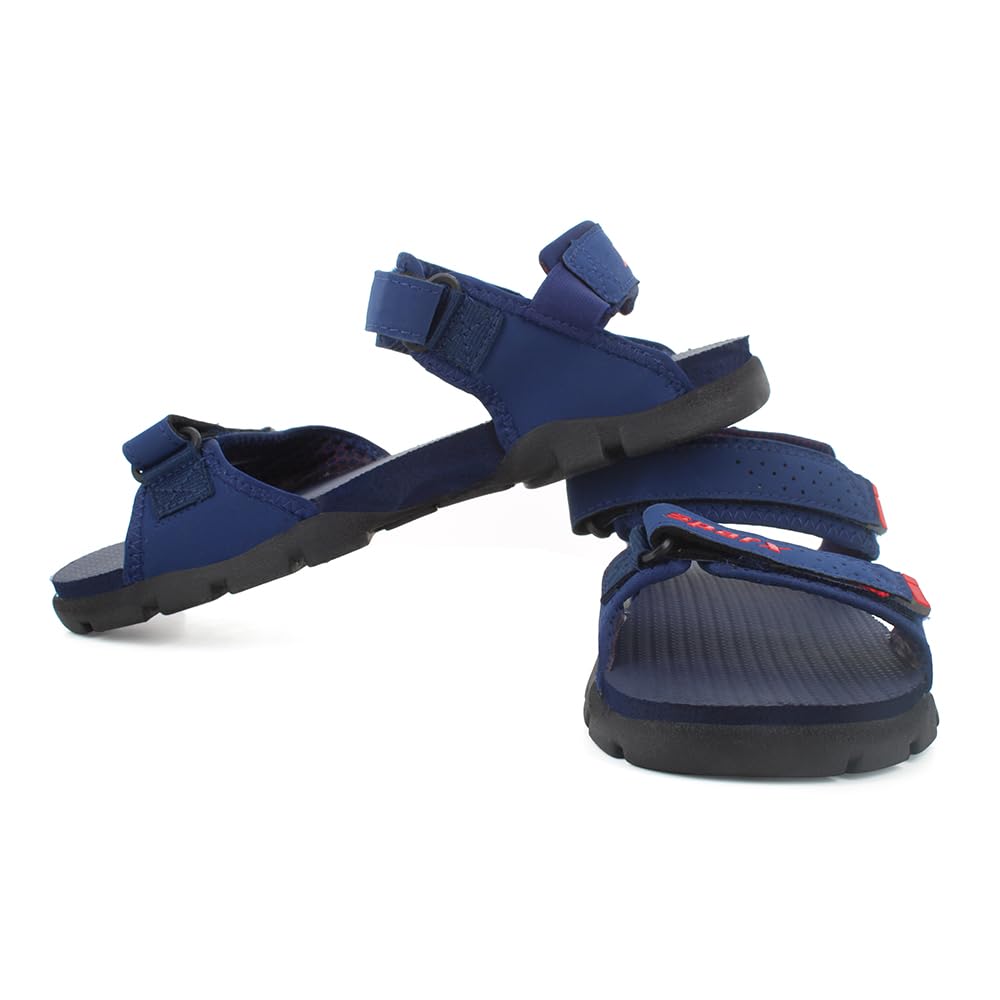 SPARX mens SS 119 | Latest, Daily Use, Stylish Floaters | Blue Sport Sandal - 7 UK (SS 119)