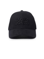 JACK & JONES Men's 100% Cotton JAC Jack & Jones CORE Baseball Cap Anthracite ONE | Glammy.lk