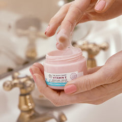 The Body Shop Vitamin E Gel Moisture Cream, 50 ML - Suitable For Combination Skin | 48 Hr Hydration
