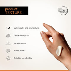 Deconstruct 5% Vitamin C Gel Sunscreen for Oily Skin SPF 50 PA++++ | Brightens Skin Tone | New Gen UV Filters | Lightweight & Non-greasy | In vivo tested | For Men & Women - 50g
