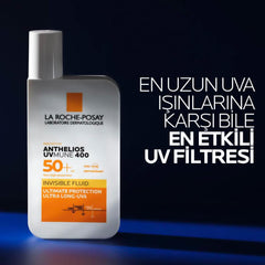 La Roche-Posay Anthelios UVMUNE400 Invisible Fluid SPF50+ Sunscreen, 50ml