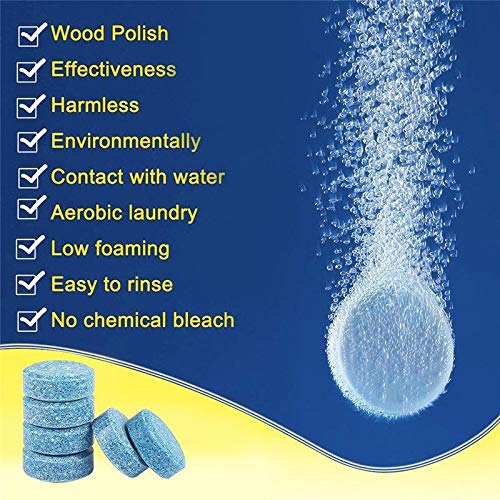 HSR 10 PCs Car Wiper Detergent Effervescent Tablets Washer Auto Windshield Cleaner Glass Wash Cleaning Tablets - Automotive Parts and Accessories from HSR - Shop in Sri Lanka at Arcade.lk