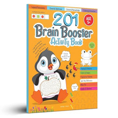 201 Brain Booster Activity Book - Fun Activities and Exercises For Children: Tracing & Pattern, Colors & Shapes, Maze - Book from Wonder House Books - Shop in Sri Lanka at Arcade.lk