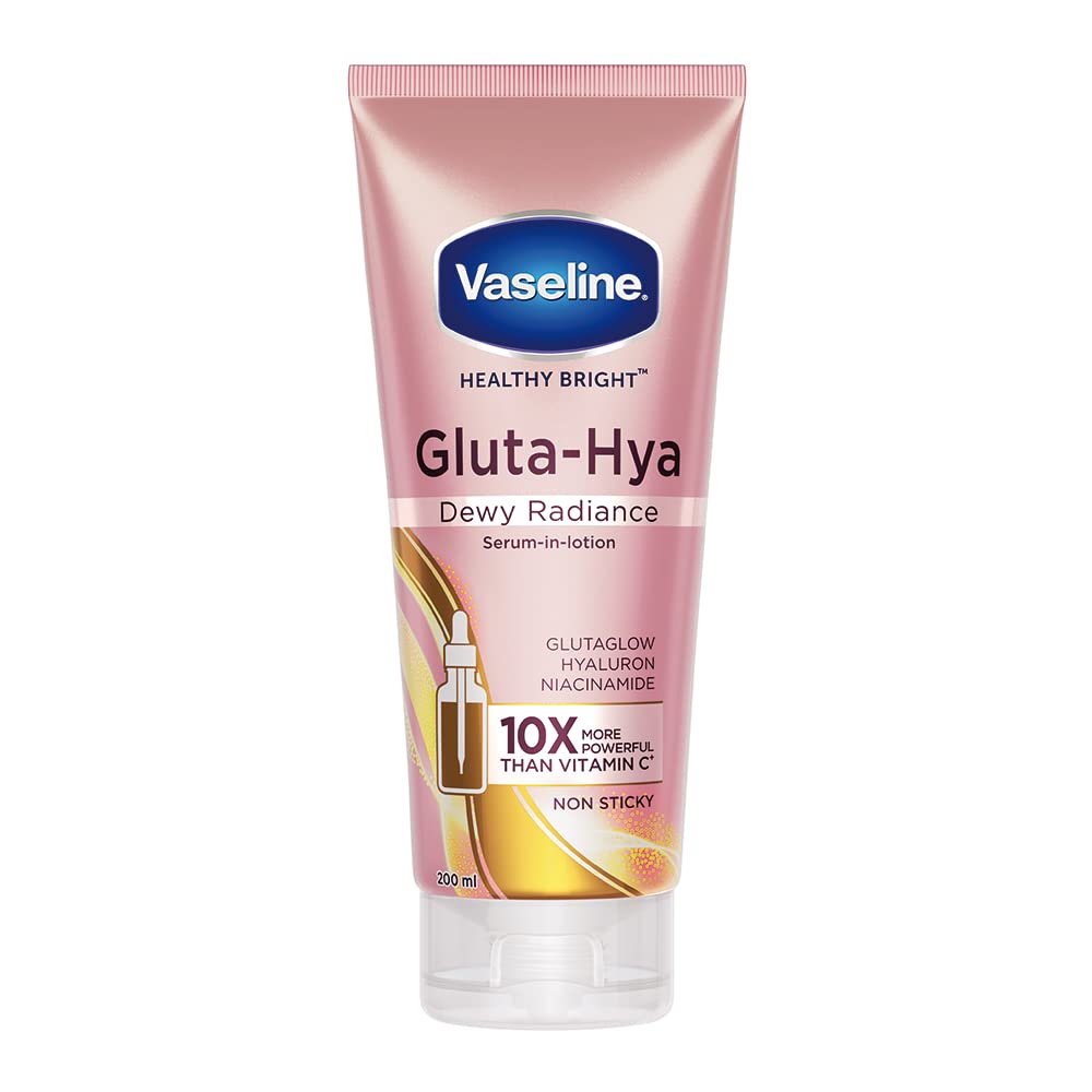 Vaseline Gluta-Hya Dewy Radiance, 200ml, Serum-In-Lotion, Boosted With GlutaGlow, for Visibly Brighter Skin from 1st Use - Beauty from Vaseline - Shop in Sri Lanka at Arcade.lk