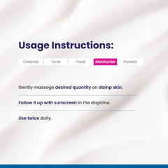 RE' EQUIL Oil Free Moisturiser | Lightweight Moisturizer For Face | Retains Essential Moisture | Prevents Acne Breakouts | Suitable For Normal, Oily & Combination Skin | 100G