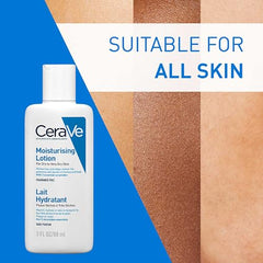 CeraVe Moisturizing Lotion For Dry Skin (88ml) - Formulated With 3 Essential Ceramides And Hyaluronic Acid | Non-Comedogenic, Oil Free And Fragrance-Free Body Lotion