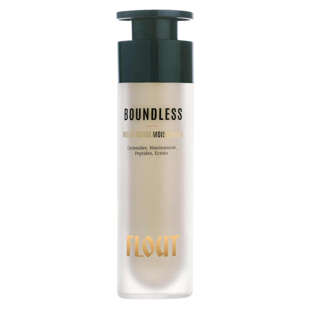FLOUT Boundless Face Moisturiser for Oily, Dry, Acne Prone & Mature Skin | Niacinamide + Ceramides + Anti Ageing Peptides | Oil-Free, Non-Greasy Barrier Repair Day & Night Cream | 50 ml