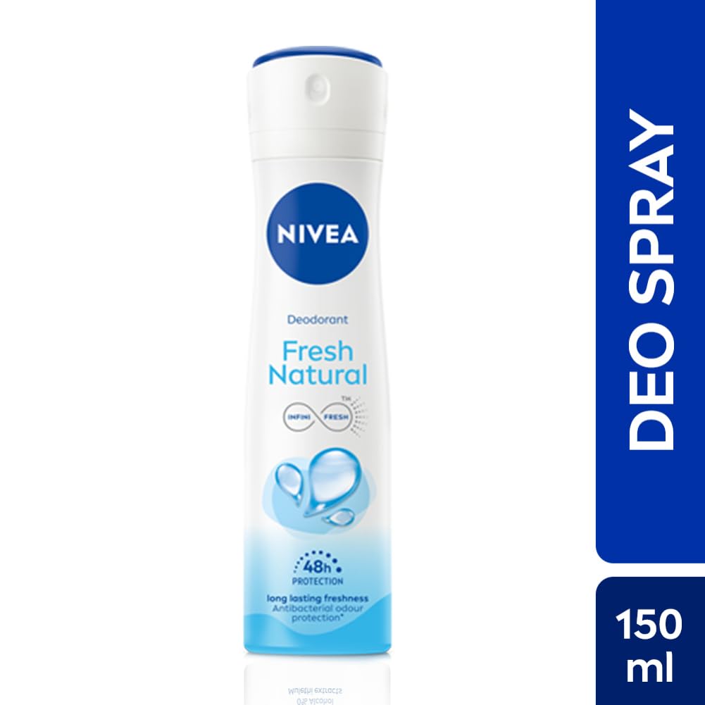 NIVEA Women Fresh Natural Deodorant Spray, 150Ml - Beauty from NIVEA - Shop in Sri Lanka at Arcade.lk