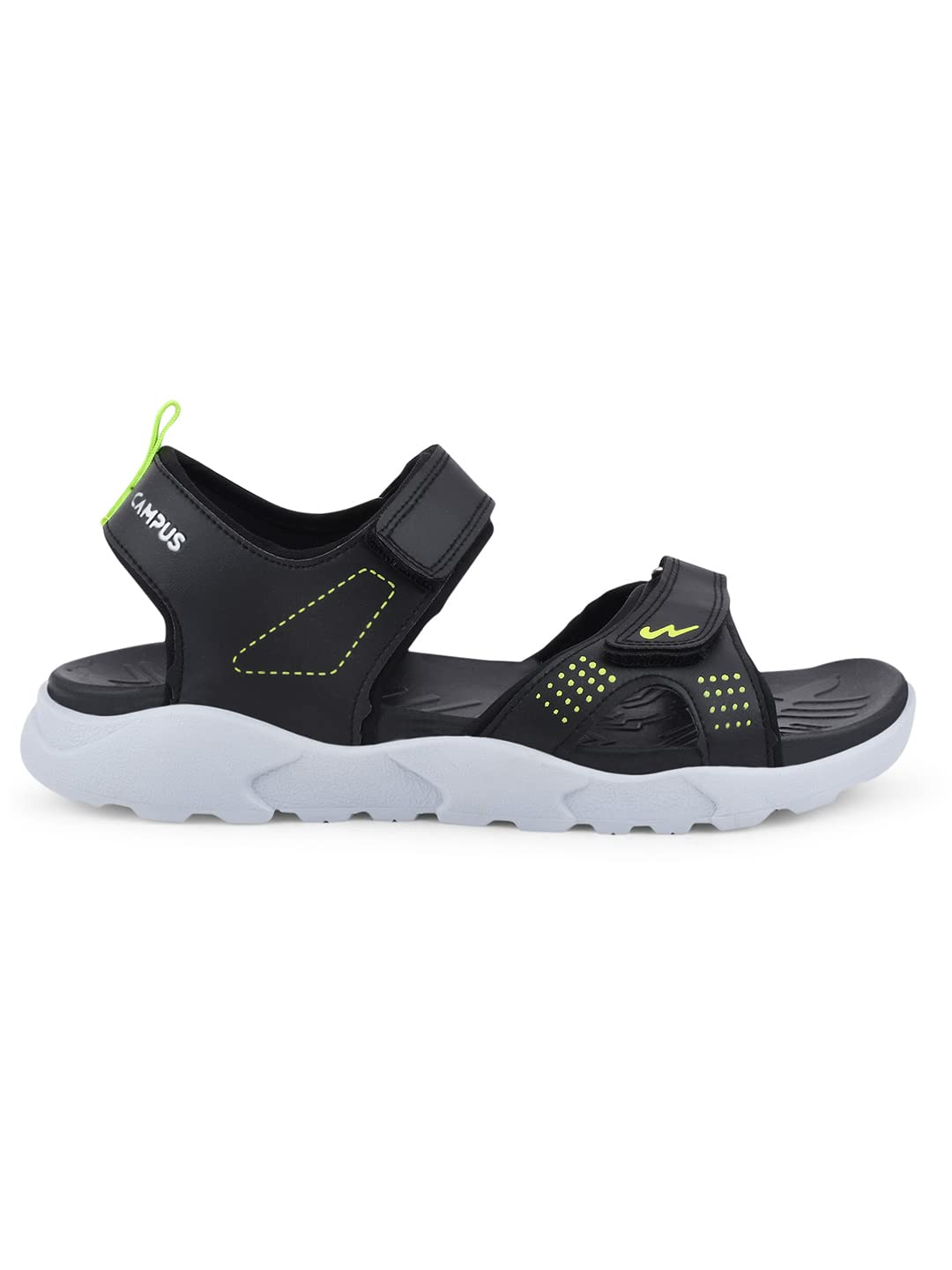 Campus Men's GC-2308 BLK/F.GRN Sports Sandals - Shoes from Campus - Shop in Sri Lanka at Arcade.lk