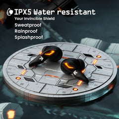 Boult Astra Truly Wireless in Ear Earbuds with 48H Playtime, Built-in App Support, 45ms Low Latency Gaming, 4 Mics ENC, Breathing LEDs, 13mm Bass Drivers, TWS Ear Buds (Black Gloss)