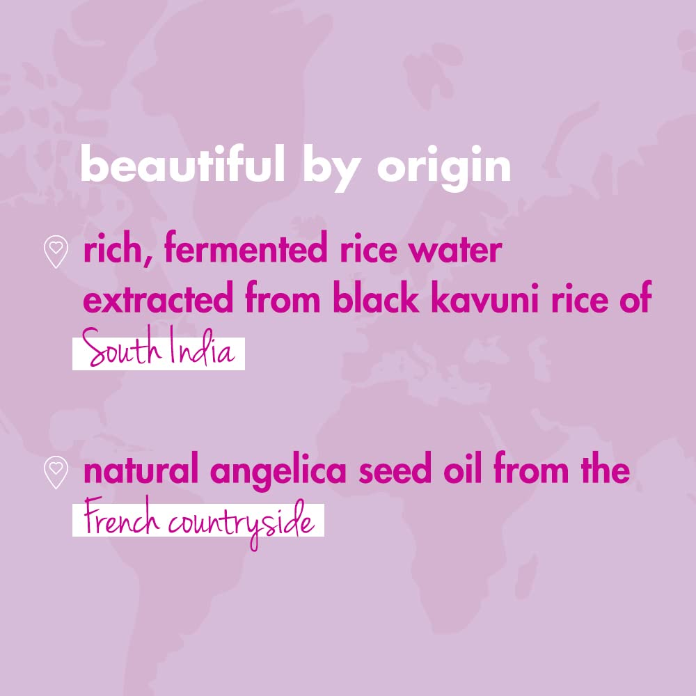 Love Beauty & Planet Love Beauty And Planet Rice Water & Angelica Seed Oil Silicone-Free Curl & Waves Leave-In|| No Parabens|| No Dyes|| Angelica Essential Oil|| Floral, 200Ml, 1 Count