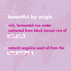 Love Beauty & Planet Love Beauty And Planet Rice Water & Angelica Seed Oil Silicone-Free Curl & Waves Leave-In|| No Parabens|| No Dyes|| Angelica Essential Oil|| Floral, 200Ml, 1 Count