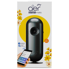 Godrej aer Smart Matic Kit (Machine + 1 Refill) - BLUETOOTH ENABLED - Automatic Room Fresheners | Alive | 2000 Sprays Guaranteed | Lasts up to 60 days (225ml)