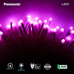 Panasonic Deco Fancy 10 Mtr LED String Light (Pink)