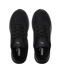 Puma mens Dazzler Black-Silver Running Shoe - 7 UK (39178201)