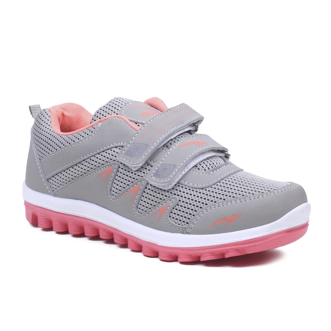 ASIAN Women's FASHION-02 Sports Running,Walking,Gym,Training,Casual Slip-On Lightweight Shoes for Women's & Girl's Pink, 8 UK