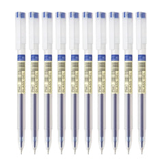 FLAIR Glass Gel Pen Wallet Pack | Tip Size 0.6 mm | Water Proof Ink For Smooth Flow System | Low-Viscosity Ink For Smudge Free Writing | Blue Ink, Pack Of 20